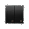 Simon Basic WMUL-07001x-Y011 Double cross connector (module) 10AX, 250V~, quick connectors; black