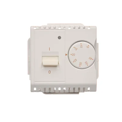 Simon Basic WMUR-011xxx-1011 Temperature controller with external sensor, 16A, 230V~. Screw-mount socket to the box; white