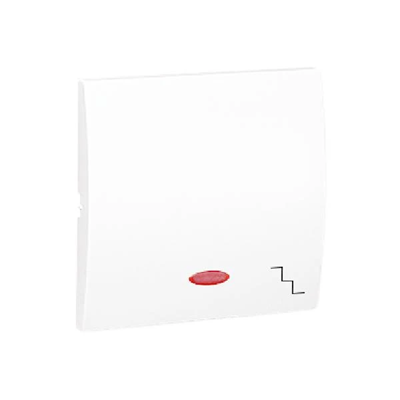 SIMON CLASSIC Interrupteur simple avec rétroéclairage blanc