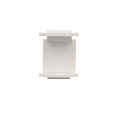 SIMON CLASSIC Single RJ45 or RJ12 telecommunication socket cover cap, white