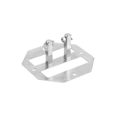 SIMON CONNECT Base pour mini-colonne à quatre côtés ALK54x/8 aluminium