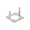 SIMON CONNECT Base pour mini-colonne double face ALK22x/8 aluminium