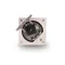 Simon Connect TSC-KSE25USEC-2372 Insert with cover, with socket+ RJ45 cat5e with lock; stainless steel