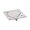 Simon Connect TSC-KSE25USEC-2372 Insert with cover, with socket+ RJ45 cat5e with lock; stainless steel