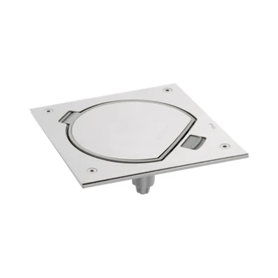 Simon Connect TSC-KSE26U-23-72 Insert with cover, with socket+ RJ45 cat.6 UTP; stainless steel