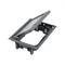 Simon Connect WSC-FB24105-1 Bodendose für 8x K45 oder 4x SIMON500, mit 5 mm starkem Deckel mit Schloss; grau