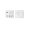 SIMON SENSE Teclado Sense&Slide 6 teclas Custom T3 blanco