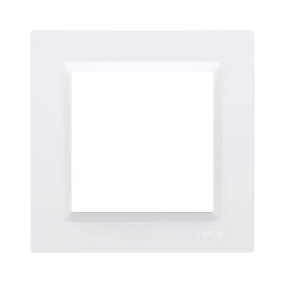 Simon10 single white frame