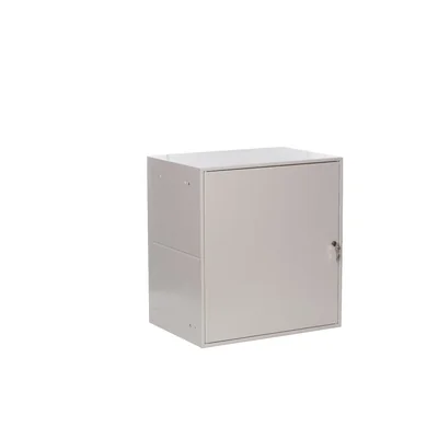 SIMPLE 19 Hängeschrank 12Ux555x400 mm IP 20, massive Seitenwände, massive Türen RAL 7035