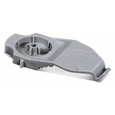 Single 17 mm flush-mounted flat cable holder, reinforced with PA [OP 100]