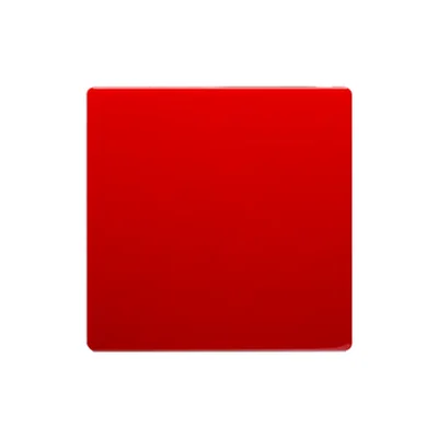 Single button, red