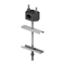 Single cable holder for the pole latch length max/min 180/100 clamping range 45-70mm