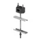 Single cable holder for the pole latch length max/min 180/100 clamping range 45-70mm