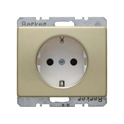 Single carrier plate with white fixing element