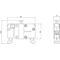 Single-circuit rail contact switch