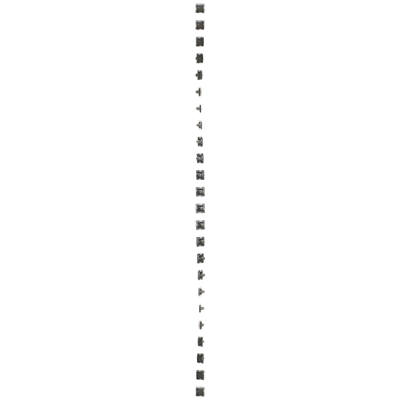 Single computer socket RJ45 cat. 6 shielded with anti-dust cover (module) brown matt metallic