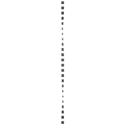 Single computer socket RJ45 cat. 6 with anti-dust cover (module) brown matt metallic