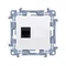 Single computer socket RJ45 category 5e (module) white
