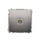 Single end antenna socket, metallic inox module