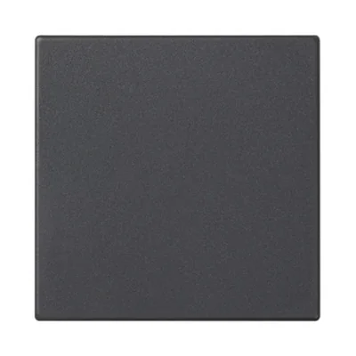 Single end cap S500 50x50mm, gray graphite