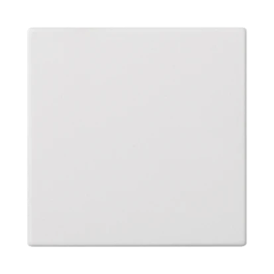 Single end cap S500 50x50mm, pure white