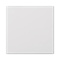 Single end cap S500 50x50mm, pure white