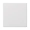 Single end cap S500 50x50mm, pure white