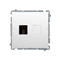 Single HDMI socket (module) white