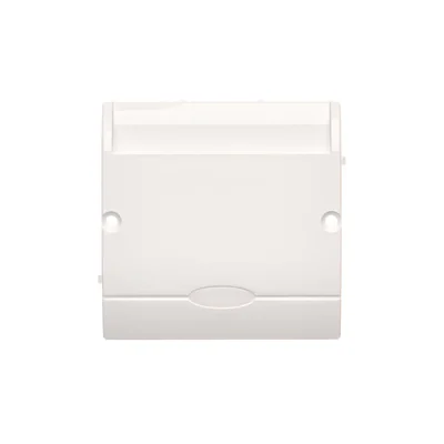 Single hotel switch with backlight, 10A, white