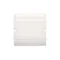 Single hotel switch with backlight, 10A, white