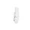 Single hotel switch with backlight, 10A, white