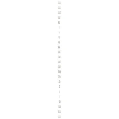 Single hotel switch with backlight, 10A, white