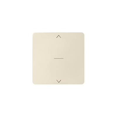 Single-key roller shutter switch, beige