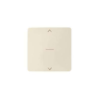 Single-key roller shutter switch, beige