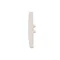 Single key with key pictogram, white