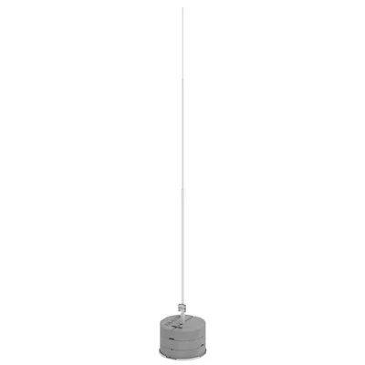 Single lightning protection mast H=4000mm, Vmax=133km/h TYPE AN-500L/ALS/3P