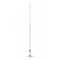 Single mast with a steel plate, height 1500mm, hot-dip galvanized