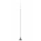 Single mast with a steel plate, height 6000mm, hot-dip galvanized