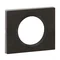 Single-module frame, stone slate color