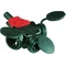 Single-phase rubber splitter 10/16A 2P+Z IP45 with protection side VDE + plug