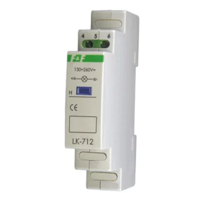 Single-phase signal lamp 30-130V blue