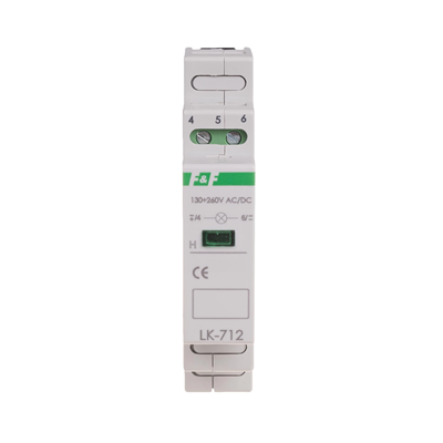 Single-phase signal lamp 5-10V green