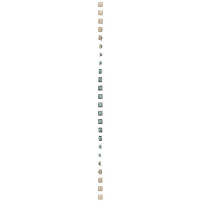 Single-pole switch (module) 10A 250V beige screw terminals