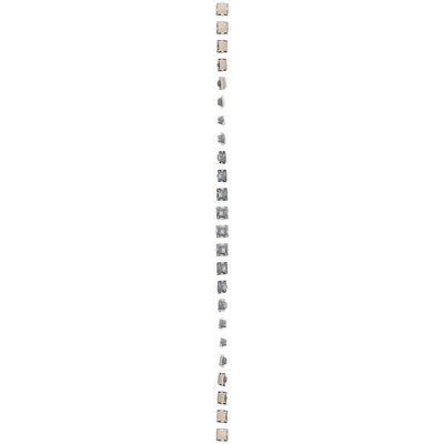 Single-pole switch (module) 10A, 250V, quick connectors, cream
