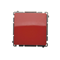 Single pole switch (module) 10A 250V red screw terminals