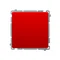 Single pole switch (module) 10A 250V red screw terminals