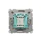 Single-pole switch with backlight (module) 10A 250V beige