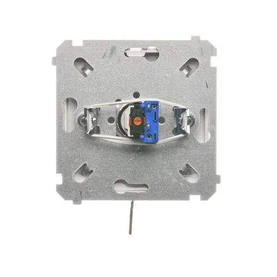 Single-pole switch with key, 2-position 0-I N/O contact white
