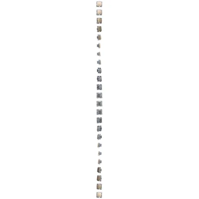 Single-pole switch with LED backlight (module) 230V, gold metallic