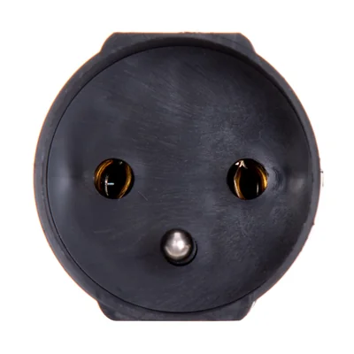 Single portable plug socket 16A 250V detachable 2p